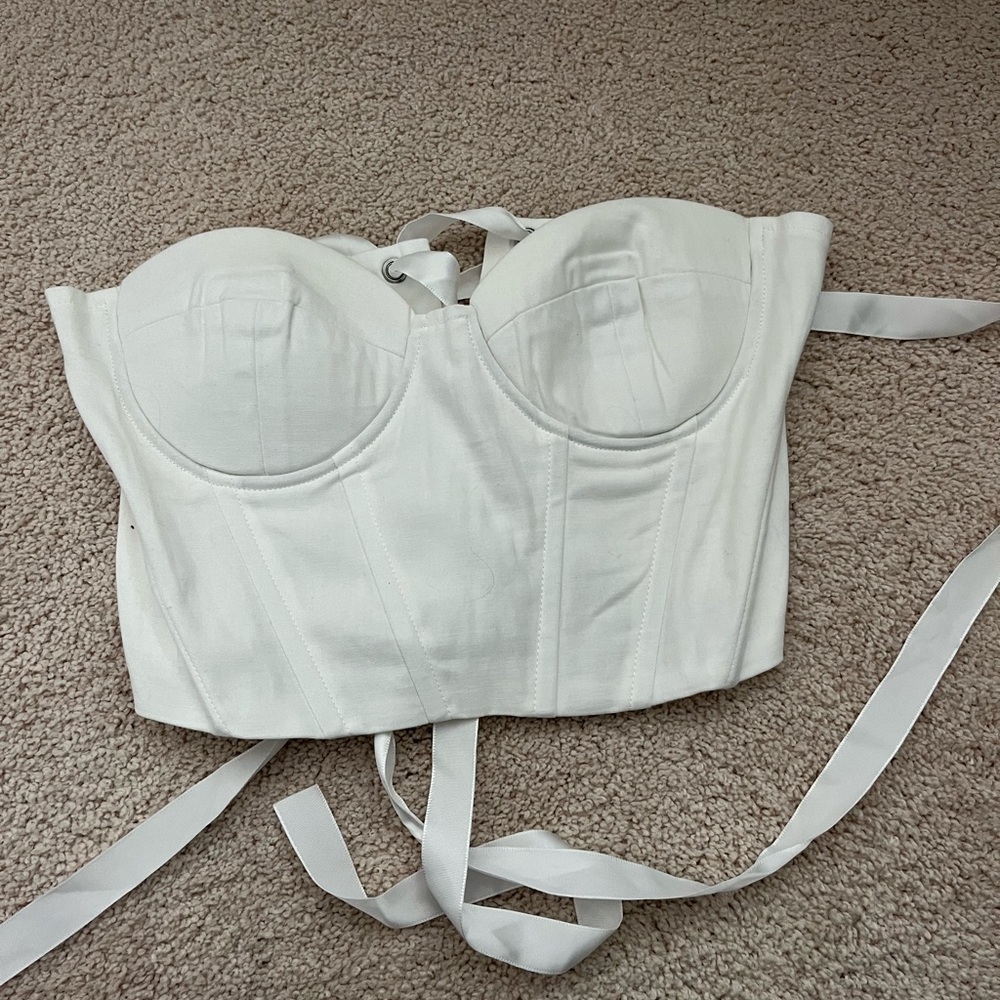 White corset